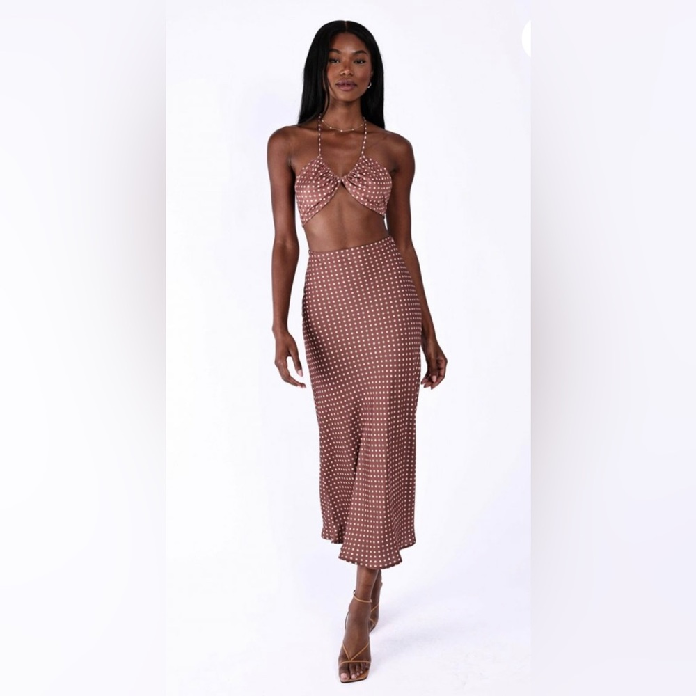 Resa Isla Skirt in Polka Dot